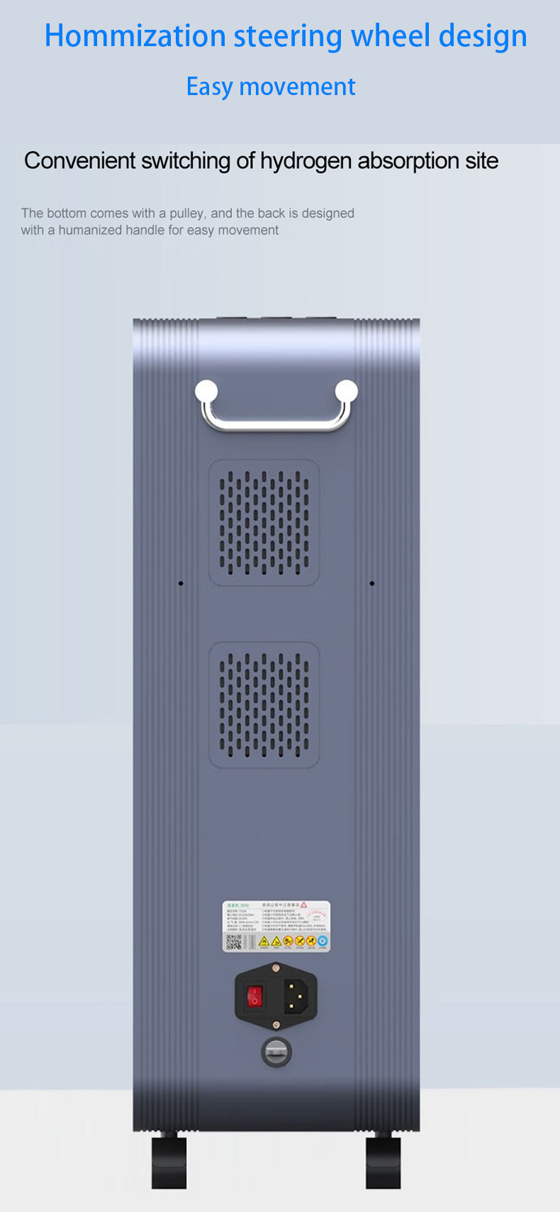 Portable H2 Hydrogen Bath Machine For Health Bath Spa Hydrogen Water Bath Generator Household