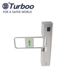Quality Entrance Access Control Turnstile Gate Dry Contact ESD SUS304 Arm Material 100-240V wholesale