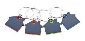 Quality Customized Metal Keychain with Oil Filled Logo wholesale