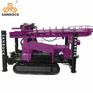 Quality Full Hydraulic Crawler Water Well Drilling Rig 400m Depth Water Drilling Rig Machine wholesale