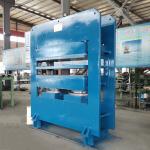 400mm Plate Clearance EVA Rubber Mat Manufacturing Machine Mould Vulcanizer