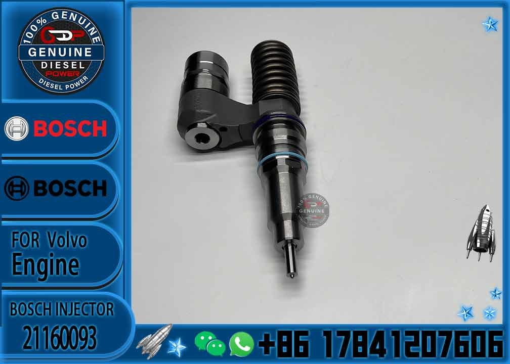 Genuine Diesel Common Rail Fuel Injector 0414702016, 0414702025, 21160093, 3801293
