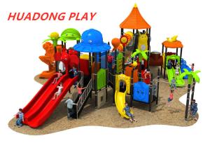 Quality Animal Paradise Series Outdoor Playground Slides , Kids Playground Equipment wholesale
