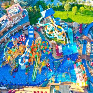 Quality Fiberglass Aqua Play Equipment Backyard Water Playground Commercial wholesale