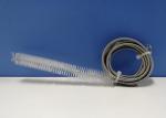 Soft Nylon Bristles CPAP Tube Cleaning Brush SS304 Shank Material 22mm OD