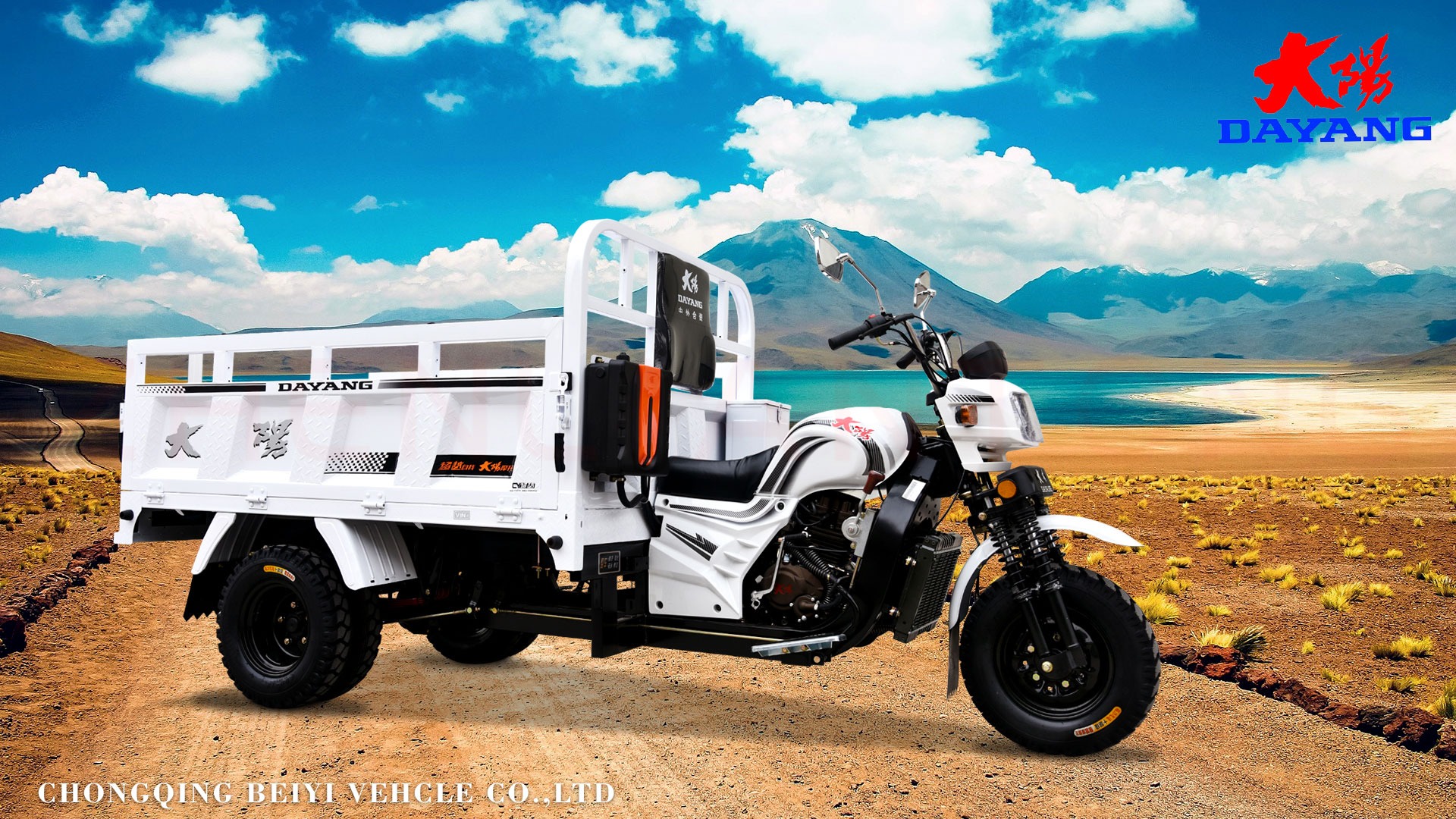 150cc/175cc/200cc Engine Motorized Tricycles Cargo Tricycles for Adult by WUYANG