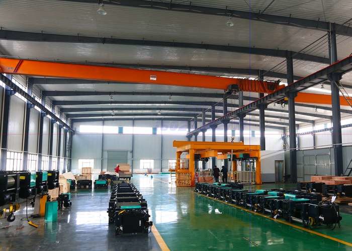 Workshop 32 Ton European Overhead Crane With Overload Protection Device