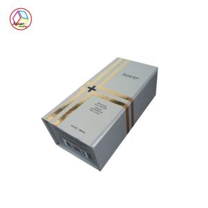 Quality Unique Fancy Paper Gift Box , Magnetic Lid Gift Box Gold Foil Stamping wholesale
