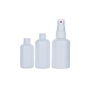 Quality 20ml 60ml 120ml Trigger Sprayer Bottles Plastic Clean White Bottle For Cosmetic wholesale