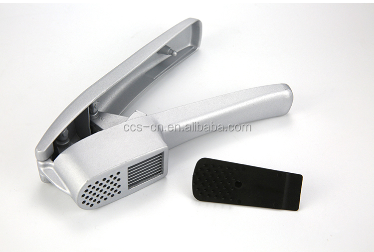Multifunctional Aluminum 2 In 1 Garlic Press Slice Kitchen Accessories Garlic Chopper Press