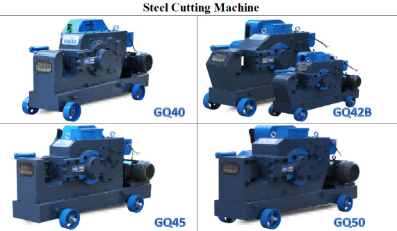 Steel Indispensable Rebar Cutting Machine For 42mm Rebar And 50mm Round Bar