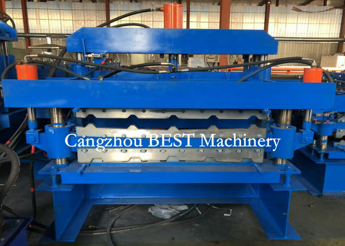 Turkey Popular IBR Sheet Tile Making Machine , Metal Roof Forming Machine
