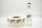 Waterproof Self Adhesive Label Transparent Clear Round Sticker Labels