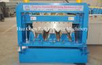 Shaft Bearing Steel Roof Sheet Making Machine , Metal Roll Forming Equipment 15m