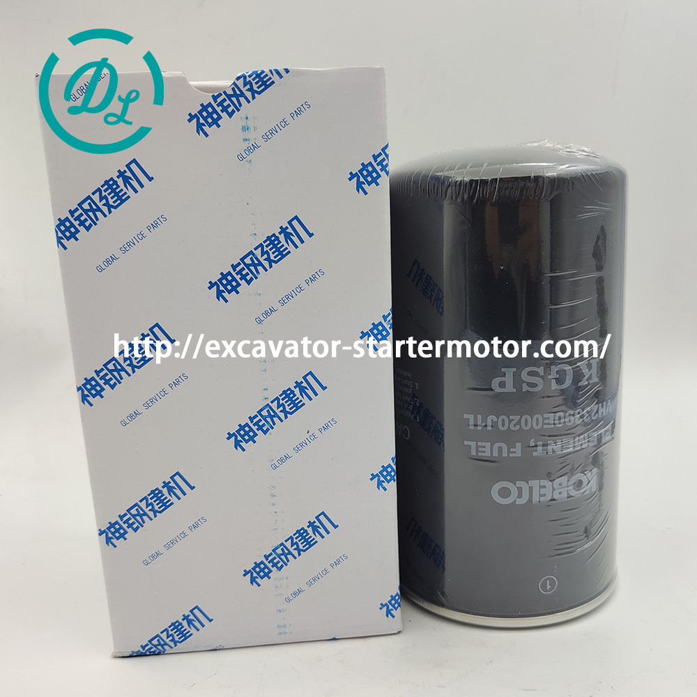 VH23390E0020J1L Excavator Fuel Filter Element Kobelco SK200-8