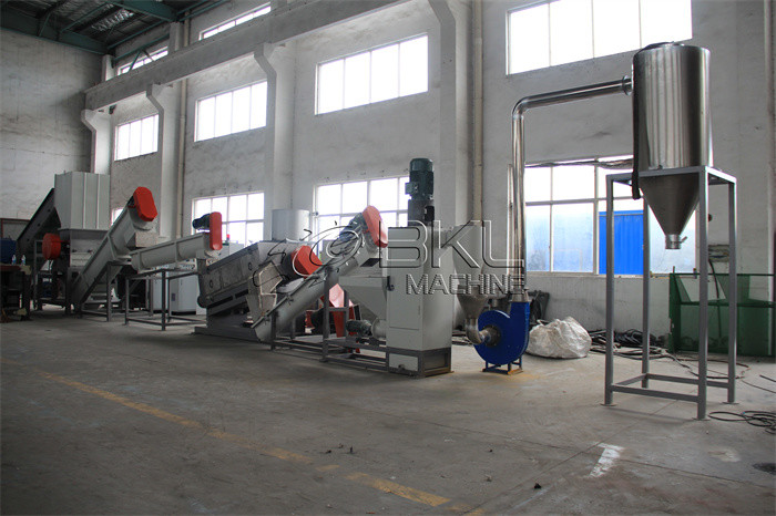 Raffia 200kg/H Bag Plastic Recycling Lines Washing Plastic Recycling Washing Machine