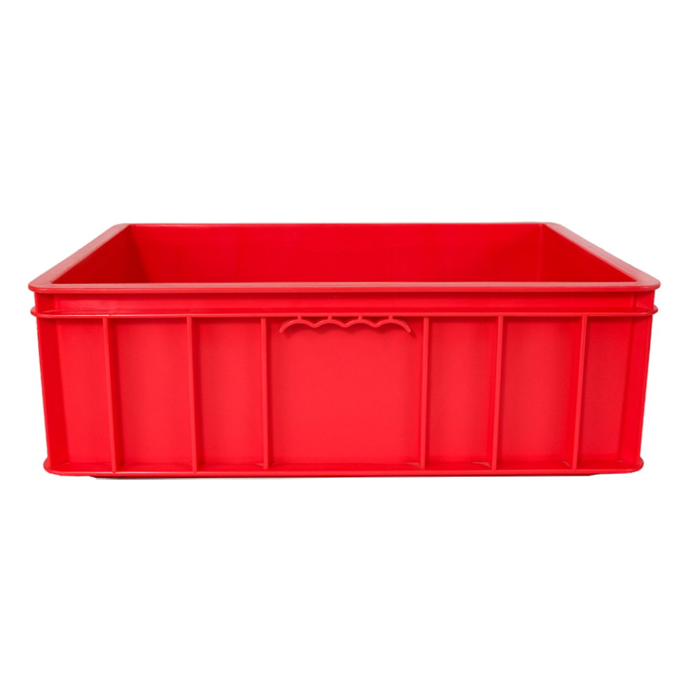 Customized Logo PP Turnover Box for Stackable and Durable Fruit Transportation Crate