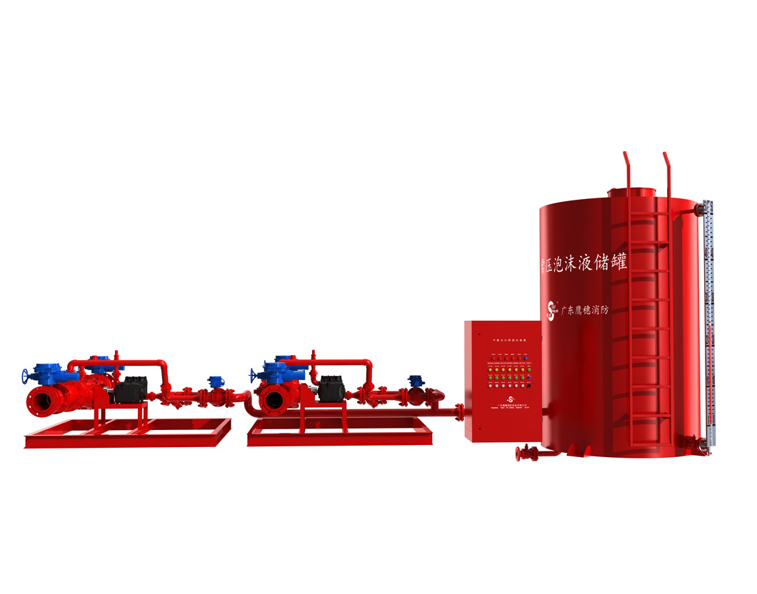 High Integration Degree Mechanically Pumped Type Balanced Proportioning Equipment