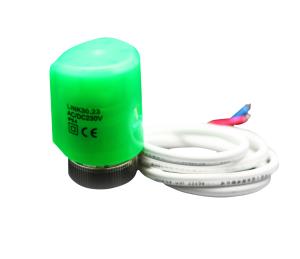 Quality Customizable Electrothermal Wax Valve Actuator IP41 Grade With 80cm Length Cable wholesale