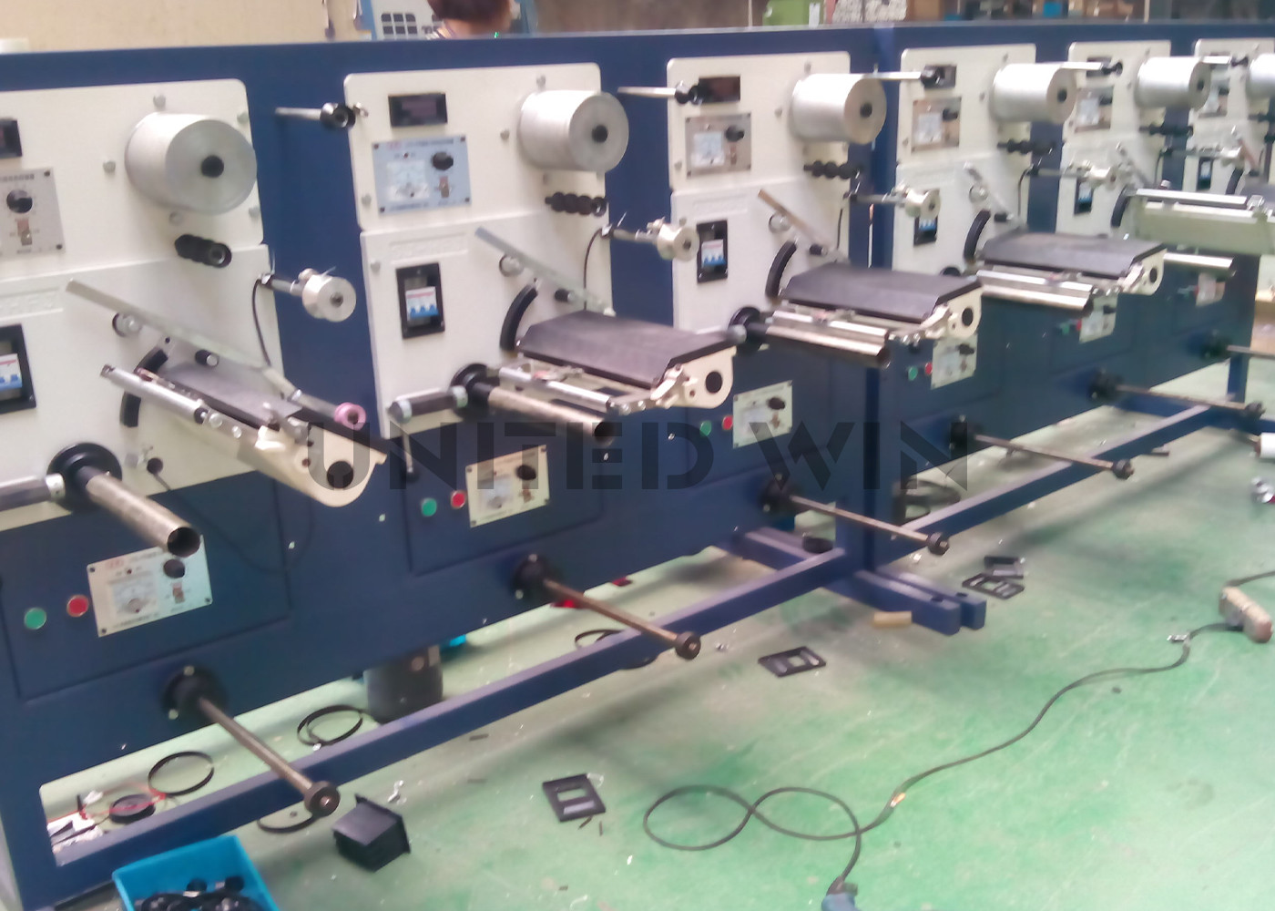 Three Layer PP Adhesive Tape Extrusion Line For Mesh Bag Strap 800mm