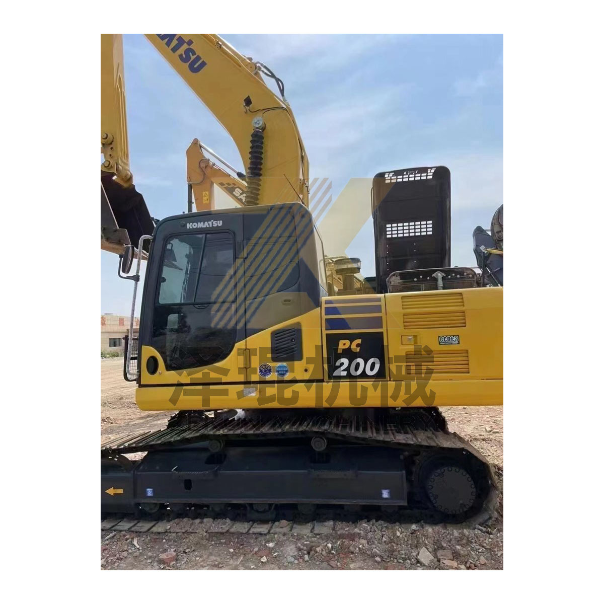 20TON Weight Komatsu PC200-8 Excavator Used in Good Condition