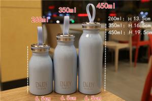 Quality Portable Stainless Steel Kids Sports Water Bottle Wide Mouth Thermos Flask wholesale