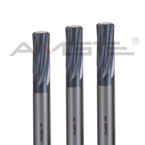 Quality Solid Carbide Straight Flute Reamer Customized 6 Flute Reamer H7 wholesale