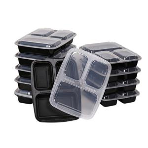 Quality 4 Compartment Disposable Transparent Plastic Food Containers wholesale