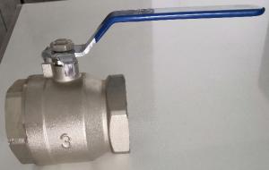 Quality HPB57-3 Brass Ball Valve Nickel Plated 3 Inch Forged Brass Ball Valve wholesale