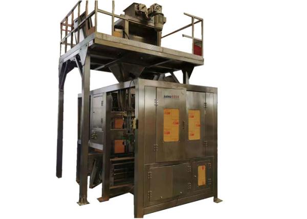 Reducer Motor 50kg Bag Packing Machine For Pellet Granule In Plastic Rubber