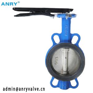 Quality Manual NBR Seats Cast Iron Butterfly Valve PN16 Simple Structure wholesale