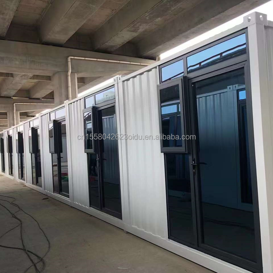 Steel Shed Container Store Prefabricated Building Frame Steel Structure for 20ft or 40ft Container Houses