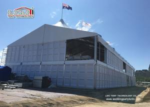 Quality High Quality Strong White PVC Luxury Wedding Tents with Glass Wall for sale wholesale