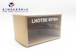 PET Sleeve Hard Plastic Packaging For Gifts Paper Box White Printed Words