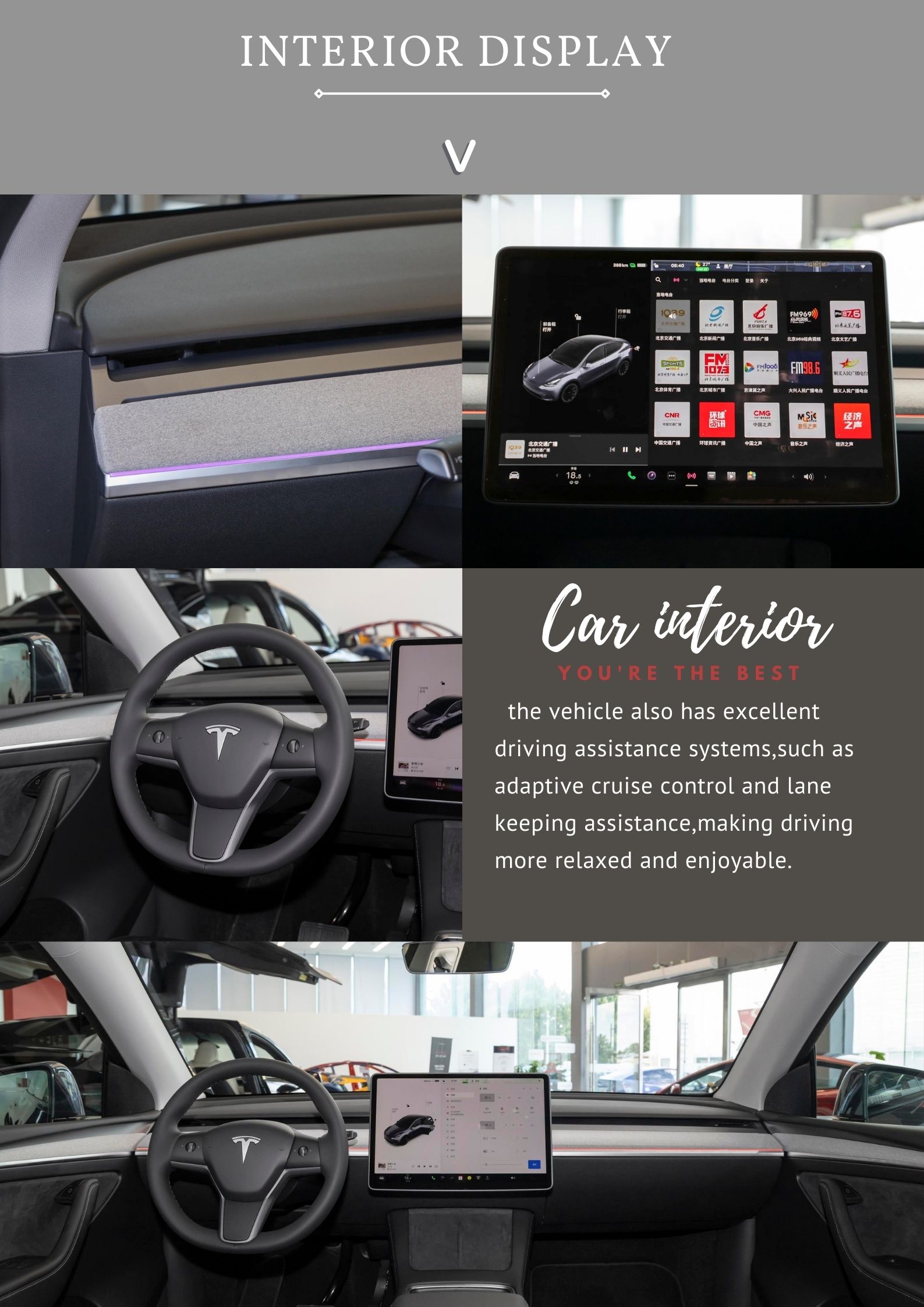 2023 Tesla Model Y Performance SUV EV Car Deposit High Match with Xenon Daytime Light