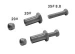 Carbon steel Zinc plated Hot dip Galanised Expansion Hex Anchor Bolt Grade 8.8