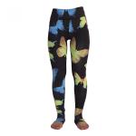 High Waist Ladies Yoga Clothes , Butterfly Sublimation Printed Skin Tight Yoga