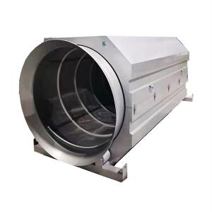 Quality Rotary Drum Filter for 0.1-0.5 mm Juice Beverage and Industrial Wastewater Filtration wholesale