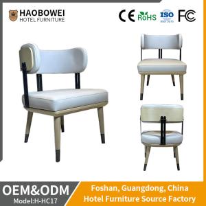 Quality Luxury Leather And Upholstered Hotel Dining Chair Furniture ODM wholesale