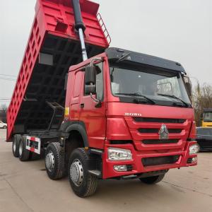 Quality Sinotruk Howo 371 8x4 Manual Transmission Dump Truck 10-12 Wheel 30 Ton Sand Diesel Right Heavy Truck Segment Used For Mining wholesale