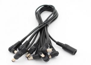 Quality 8 Way Daisy Chain AC DC Power Cable Right Angle For Guitar Effects Pedals wholesale