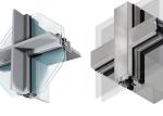 Easy Cleaning Curtain Wall Aluminium Profiles , Unitised Curtain Wall GB