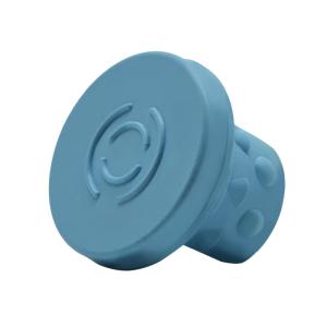 Quality 20mm Blue Butyl Rubber Stoppers Injection Vial Butyl Stopper wholesale