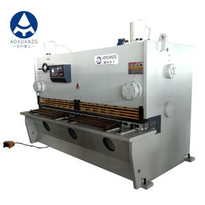 Quality E21s Controller Hydraulic Guillotine Shearing Machine Sheet Metal 4mm 16 Times/Min wholesale