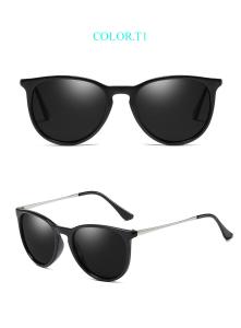 Quality Hollow Ladies Women Polarized Sunglasses UVA UVB Diamond Decoration wholesale