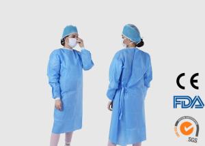 Quality Eco Friendly Material Blue Disposable Coveralls With CE / ISO Certification wholesale