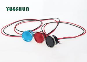 Quality Aluminium Anodized Piezo Touch Switch , Anti Vandal Push Button Switch 19MM wholesale