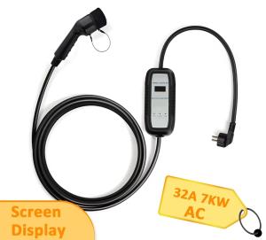 Quality TYPE2 32A 7KW Portable AC EV Charger Wallbox European Standard wholesale