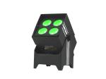 6PCS*8W RGBWA 5 IN 1 4PCS Battery LED Par Can Stage Light