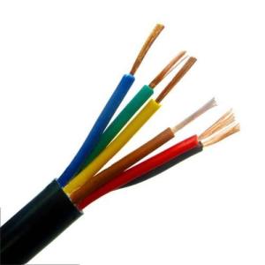 Quality LOW VOLTAGE PVC Sheath Insulated Flexible Electrical Cable with Pure Copper Conductor wholesale